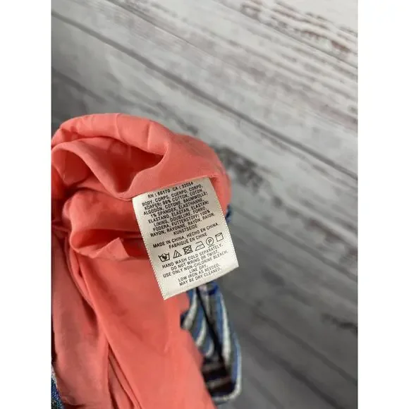 Maeve Dress Women's 10 Gingham One Shoulder Tie Stripe Anthropologie NWT - Picture 8 of 12